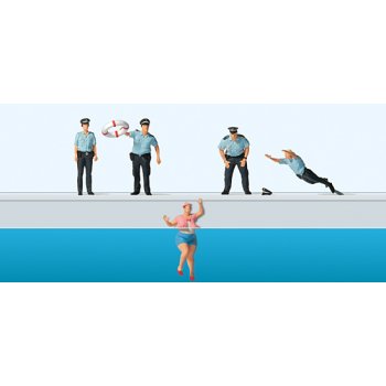 Rettungseinsatz an der Uferpromenade