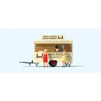 Verkaufswagen, Käsetheke, Tante Klaras Käsetheke