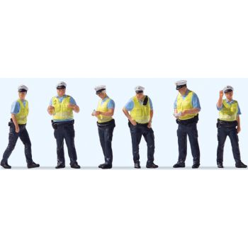 Polizei Deutschland, moderne Sommeruniform mit Warnweste