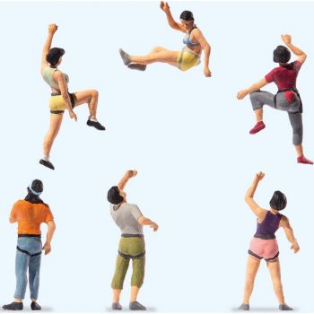 Asiatische Sportkletterer