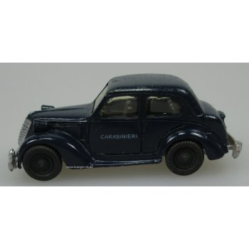 Fiat 1100 Berlina CARABINIERI, Polizei Italien, Metallmodell, (Lackstruktur insbesondere am Dach rissig strukturiert - nicht glatt !)
