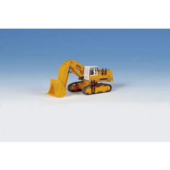 Liebherr 974 Bagger mit Hochlöffel, gelb