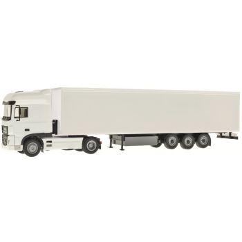 DAF XF 106 SSC Gardinenplanen-Sattelzug, weiß, Bausatz