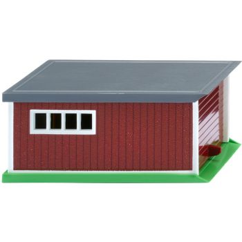 PKW-Garage, passend zum Schwedenhaus, gestaltet, Baujahr 1952-1965