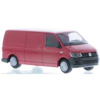 VW T6 Kasten, langer Radstand, Flachdach, kirschrot