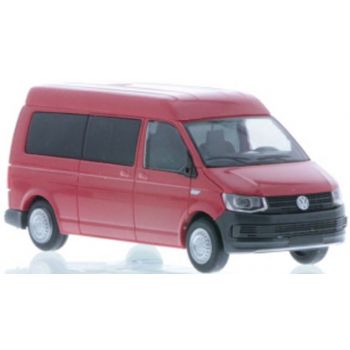 VW T6 Bus, langer Radstand, Mitteldach, kirschrot