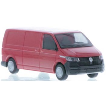 VW T6.1 Kasten, langer Radstand, Flachdach, kirschrot