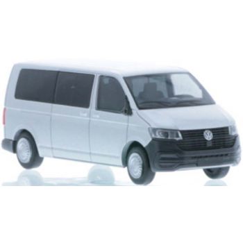 VW T6.1 Bus, langer Radstand, Flachdach, reflexsilber