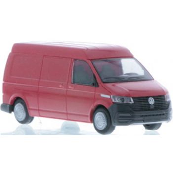 VW T6.1 Kasten, langer Radstand, Mitteldach, kirschrot