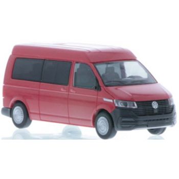 VW T6.1 Bus, langer Radstand, Mitteldach, kirschrot