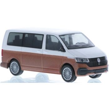 VW T6.1 Bus, zweifarbig, candyweiß/copper bronze