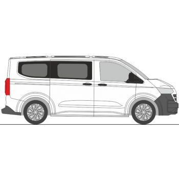 VW T7 KR Transporter Bus, clear white