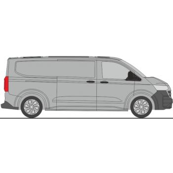 VW T7 LR Transporter, light grey metallic