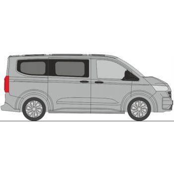 VW T7 Caraveller Bus, light grey metallic