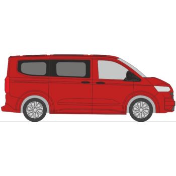 VW T7 Caraveller Bus, intensive red