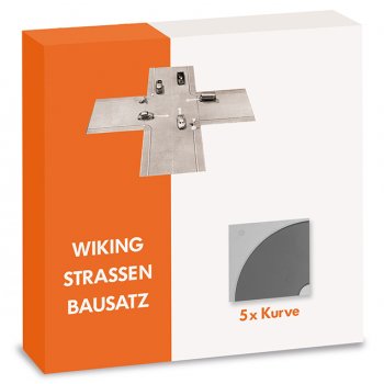 Strassen-Bausatz - Kurve (Inhalt: 5 Stück)