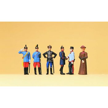 Kaiser Wilhelm II und Franz Joseph, Gefolge