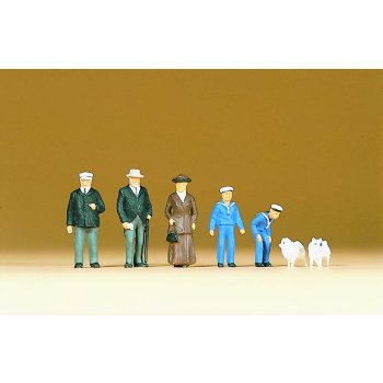 König Wilhelm II von Württemberg und Begleitung