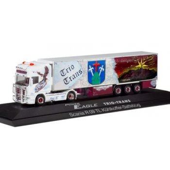 Scania R '09 TL Kühlkoffer-Sattelzug, Trio-Trans Power Eagle, Friedberg/Bayern, PC