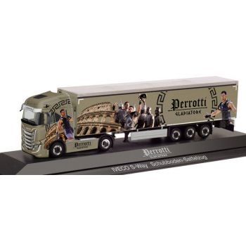 Iveco S-Way Schubboden-Sattelzug, Perrotti / Gladiatore, Lucera - Italien, PC