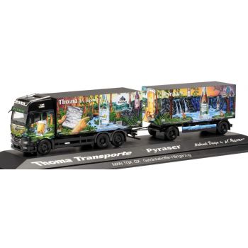 MAN TGX GX Getränkekoffer-Hängerzug, Pyraser II / Thoma Transporte, Postbauer-Heng, Bayern, PC