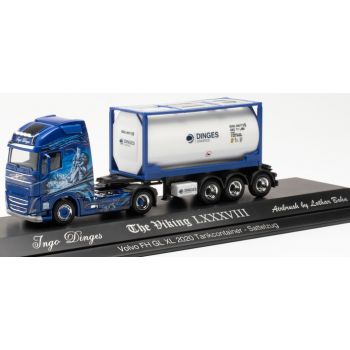 Volvo FH GL XL 2020 Trankcontainer-Sattelzug, Ingo Dinges - The Viking IXXXVIII, Grünstadt - Rheinland-Pfalz