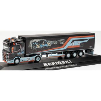 Scania CR 20 Hochdach Schubboden-Sattelzug, REPINSKI / Le Mans, Koscierzyna - Polen, PC