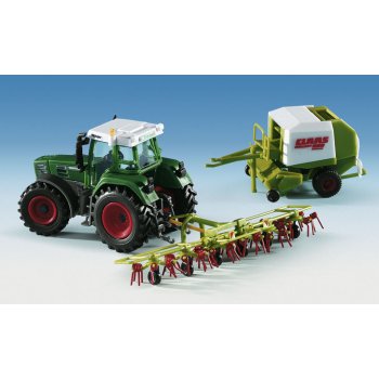 Claas Set Fendt Traktor + Rollant + Volto
