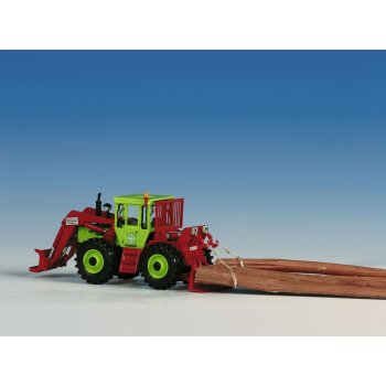 MB Trac mit Rückeschaufel und Polderschild