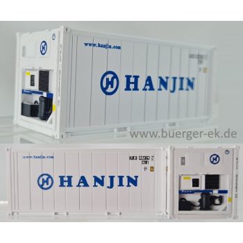 2 Kühlcontainer 20 Frigo Hanjin