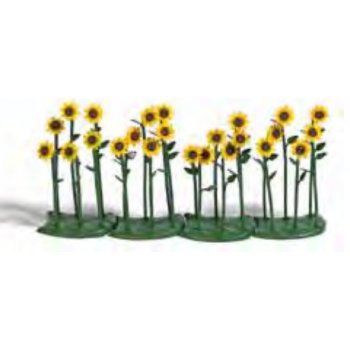 24 Sonnenblumen, Fertigmodell