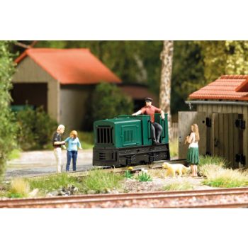 Standmodell Diesellok Gmeinder 15/18, Bausatz ohne Antrieb, Ausführung als offene und geschlossene Variante möglich, Achsfolge B, Länge 35 mm