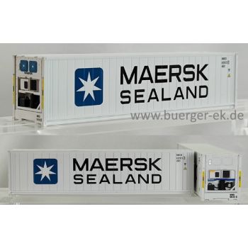 2 Kühlcontainer 40 Frigo HC Maersk Sealand