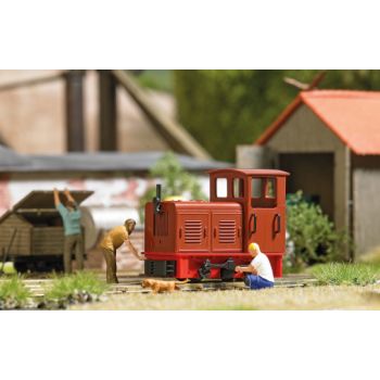 Standmodell Diesellok LKM N2 2f, Bausatz ohne Antrieb, Ausführung als offene und geschlossene Variante möglich, Achsfolge B, Länge 36 mm