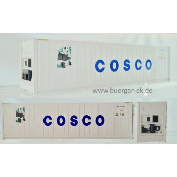2 Kühlcontainer 40 Frigo - COSCO