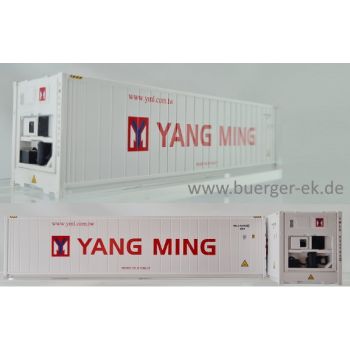 2 Kühlcontainer 40 Frigo HC YANG MING - www.yml.com.tw