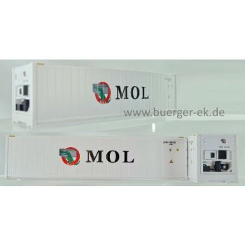 2 Kühlcontainer 40 Frigo HC - MOL