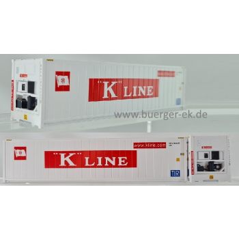 2 Kühlcontainer 40 Frigo HC - K LINE - www.kline.com