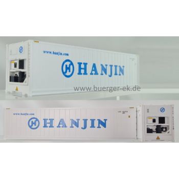 2 Kühlcontainer 40 Frigo HC - HANJIN, www.hanjin.com