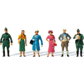 Passanten und POLIZEI um 1936