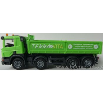 Scania Kipper LKW, 4achsig, TERRA VITA