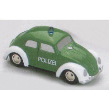VW Käfer der POLIZEI, grün/weiß