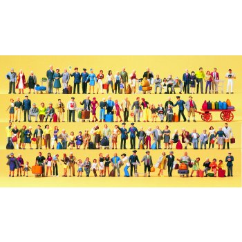 Bahnpersonal Reisende Passanten 100 Figuren