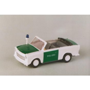 Trabant 601 Cabrio POLIZEI, weiß/grün