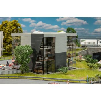 Bürogebäude, 153x153x123 mm, Bausatz