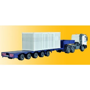 Mercedes-Benz Actros Beleittransport-Tieflades-Sattelzug zum LG 1500 Breuer & Wasel, Bausatz