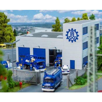 THW Gebäude - Technisches Hilfswerk, Bausatz