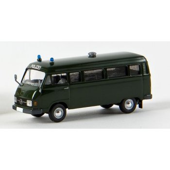 Mercedes-Benz L206 D Kombi, Polizei Gefangenentransporter, dunkelgrün