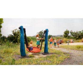 micro-motion Vogelnestschaukel, funktionsfähig !, 7,6 x 3,8 x 7,5 cm, Einbautiefe 3,5 cm