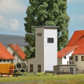 LPG Trafoturm, Bausatz, Größe 73 x 38 mm, Höhe 105 mm